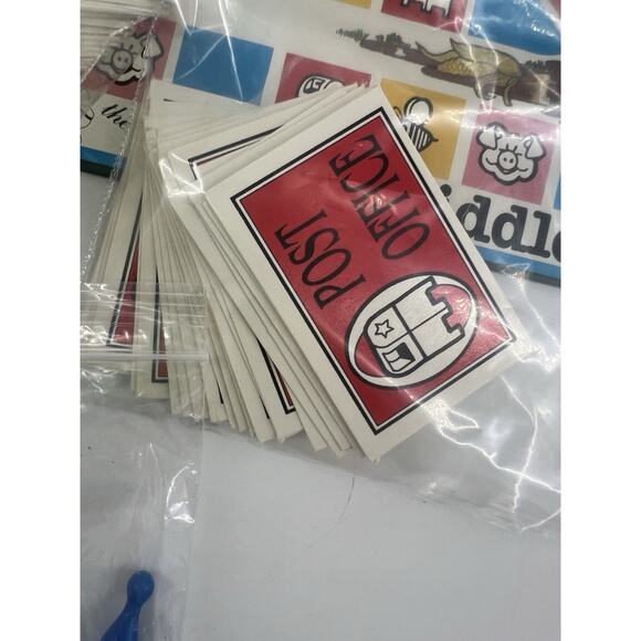 Vintage Riddle Race Board Game Replacement Pieces Educational Rhyming Reading - Picture 12 of 13